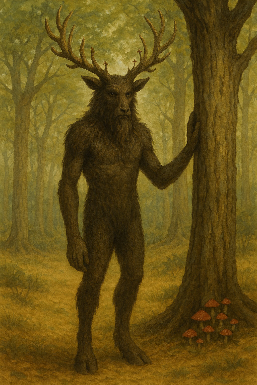 Goat-faced Watcher in Summer